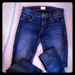 Hudson Krista Super Skinny Crop Release Hem Jeans